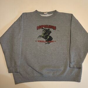 Vintage Napoleon 2004 world tour grey crewneck